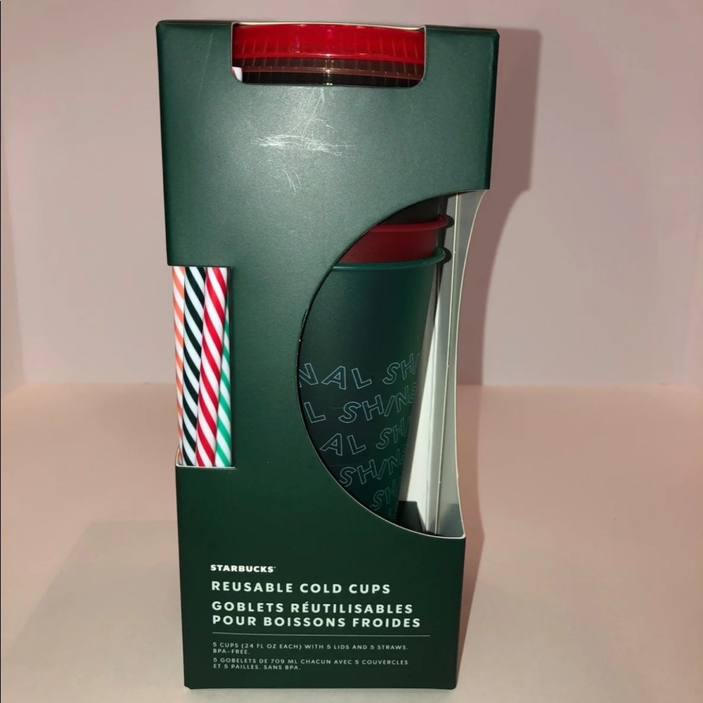 Starbucks 2019 Holiday Reusable Cold Cups